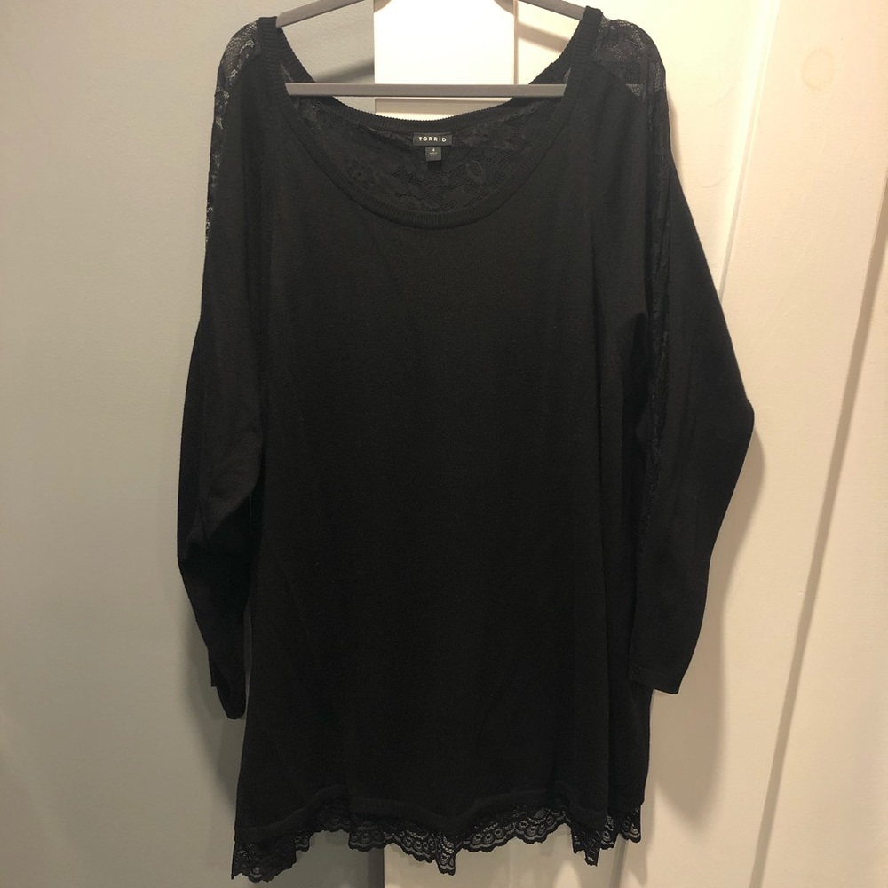 Torrid Lace Sweater